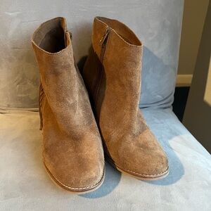 ARTURO chiang booties‎ fringe sz. 9M brown leather